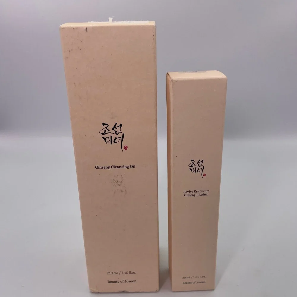 Beauty of Joseon Ginseng Cleansing Oil and Revive Eye Serum‎ Retinal Sealed NIB